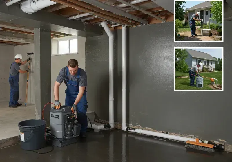 Basement Waterproofing and Flood Prevention process in Sumter County, GA